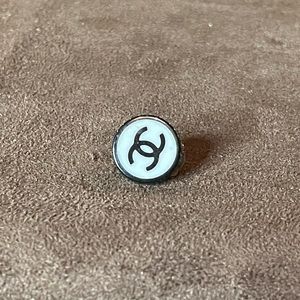 Chanel single clip-on earring